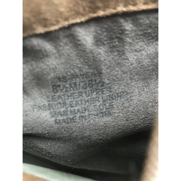 1 State Ankle Boots Women's 8.5 Paven Brown Suede Side Zip Booties - Picture 10 of 11